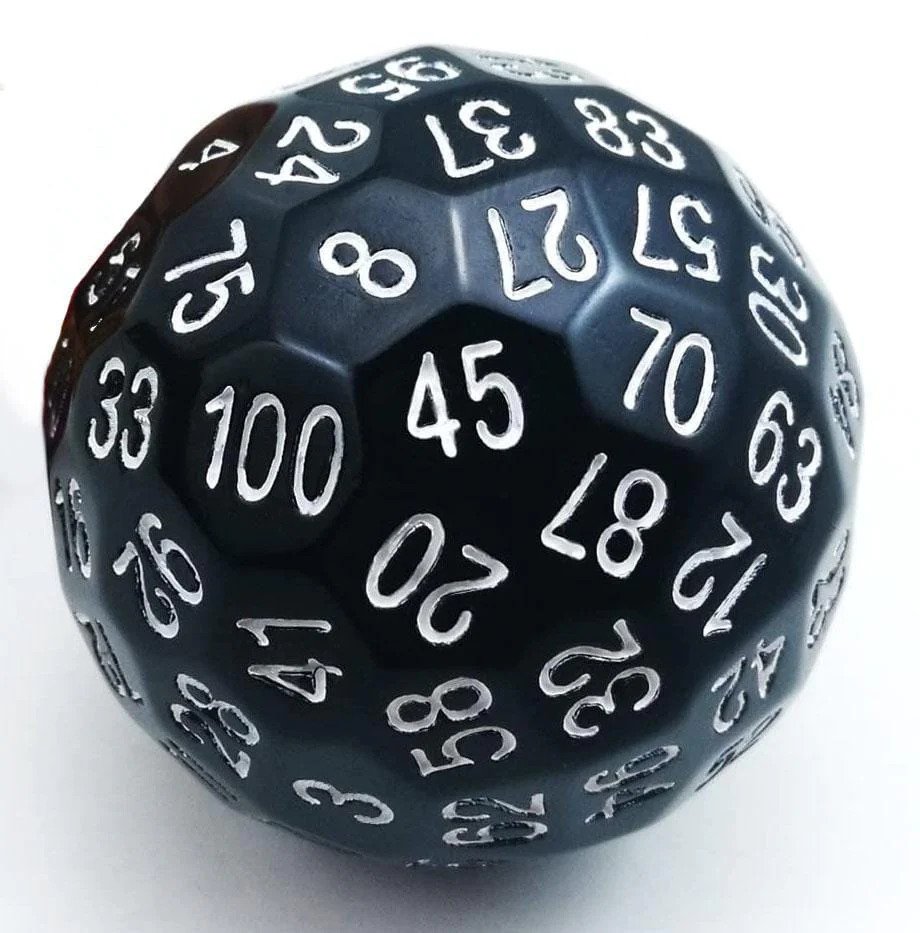 100 SIDED DIE